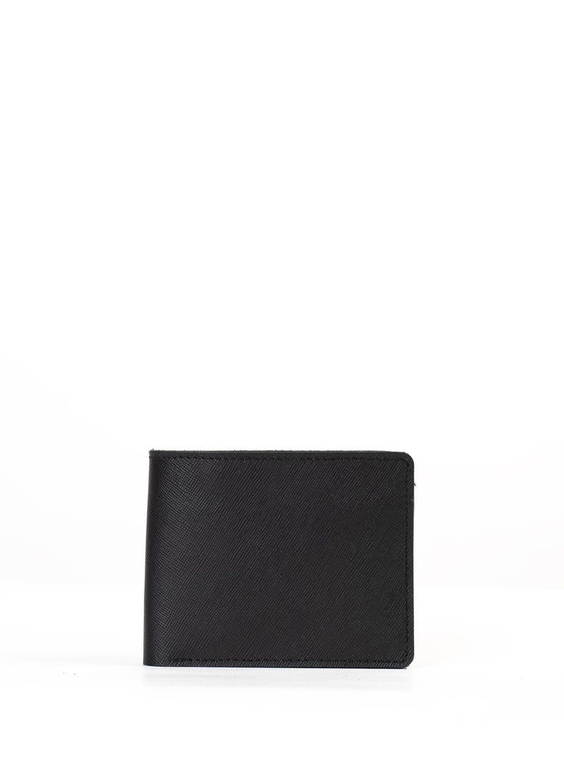 NASEEG Narmer Genuine Leather Wallet From Naseeg - Black Saffiano - Image 2